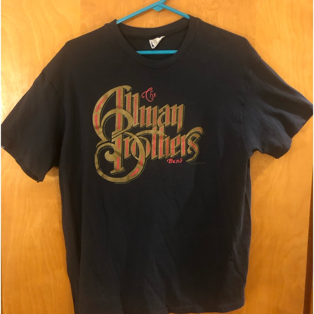 Allman Brothers Band 1989 Twentieth Anniversary Tour tee Says XL fits like L